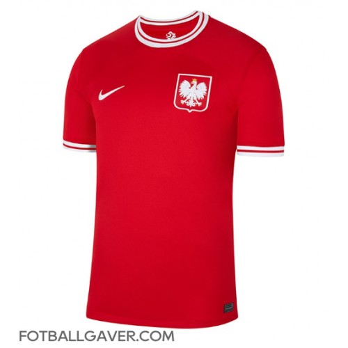 Polen Fotballklær Bortedrakt VM 2022 Kortermet